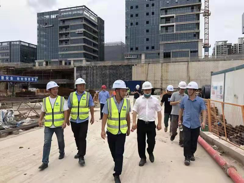 深入现场盯细节 严抓整改保安全——bv伟德官网集团组织开展建设工程安全生产大检查