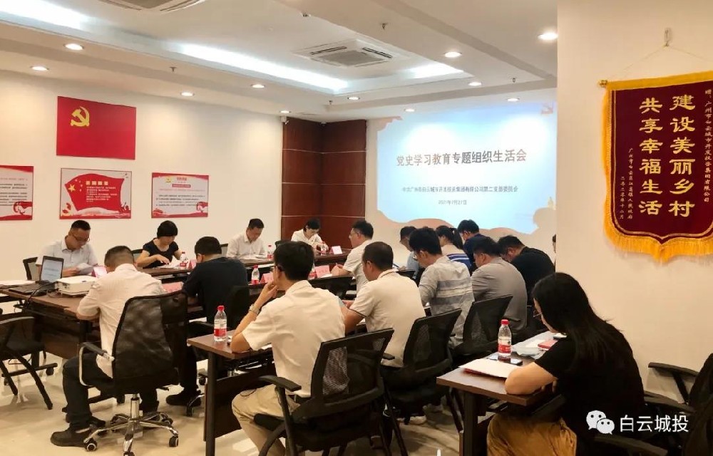 区委党史学习教育第五巡回指导组到bv伟德官网集团督导党史学习教育专题组织生活会